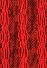 ผ้าพันคอทรงอินฟินิตี้ - Warm Knit Infinity Scarf With Tassels