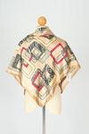 ผ้าพันคอซาตินแบบสี่เหลี่ยม - Satin Square Silk Scarf