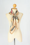 ผ้าพันคอซาตินแบบสี่เหลี่ยม - Satin Square Silk Scarf