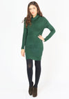 เสื้อไหมพรมคอเต่าทรงยาว No.8742- Basic Slim Turtleneck Long Sweater