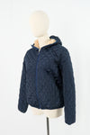 เสื้อแจ็คเก็ตดาวน์กันหนาว - Slim Fit Hooded Down Jacket