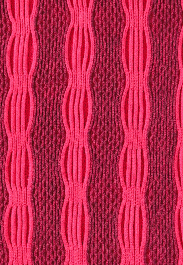 ผ้าพันคอทรงอินฟินิตี้ - Warm Knit Infinity Scarf With Tassels