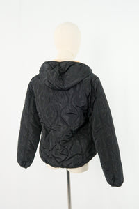 เสื้อแจ็คเก็ตดาวน์กันหนาว - Slim Fit Hooded Down Jacket