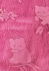 ผ้าพันคอซิลค์ - Reindeer Tassel Silk Shawl Scarf