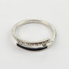 แหวนสแตนเลสสตีลเรียบหรู มีสไตล์ แหวนแฟชั่นผู้หญิง - No.566