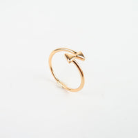 แหวนสแตนเลสสตีลเรียบหรู มีสไตล์ แหวนแฟชั่นผู้หญิง - No.5146