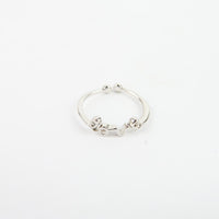 แหวนสแตนเลสสตีลเรียบหรู มีสไตล์ แหวนแฟชั่นผู้หญิง - No.5157
