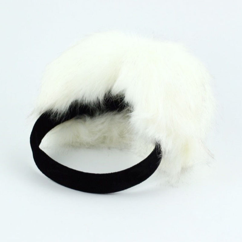 ที่ปิดหูแบบพับได้ ขนาด 5'' - Large Foldable Faux Fur Earmuffs