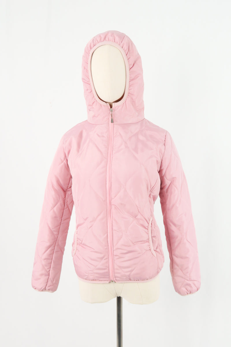 เสื้อแจ็คเก็ตดาวน์กันหนาว - Slim Fit Hooded Down Jacket