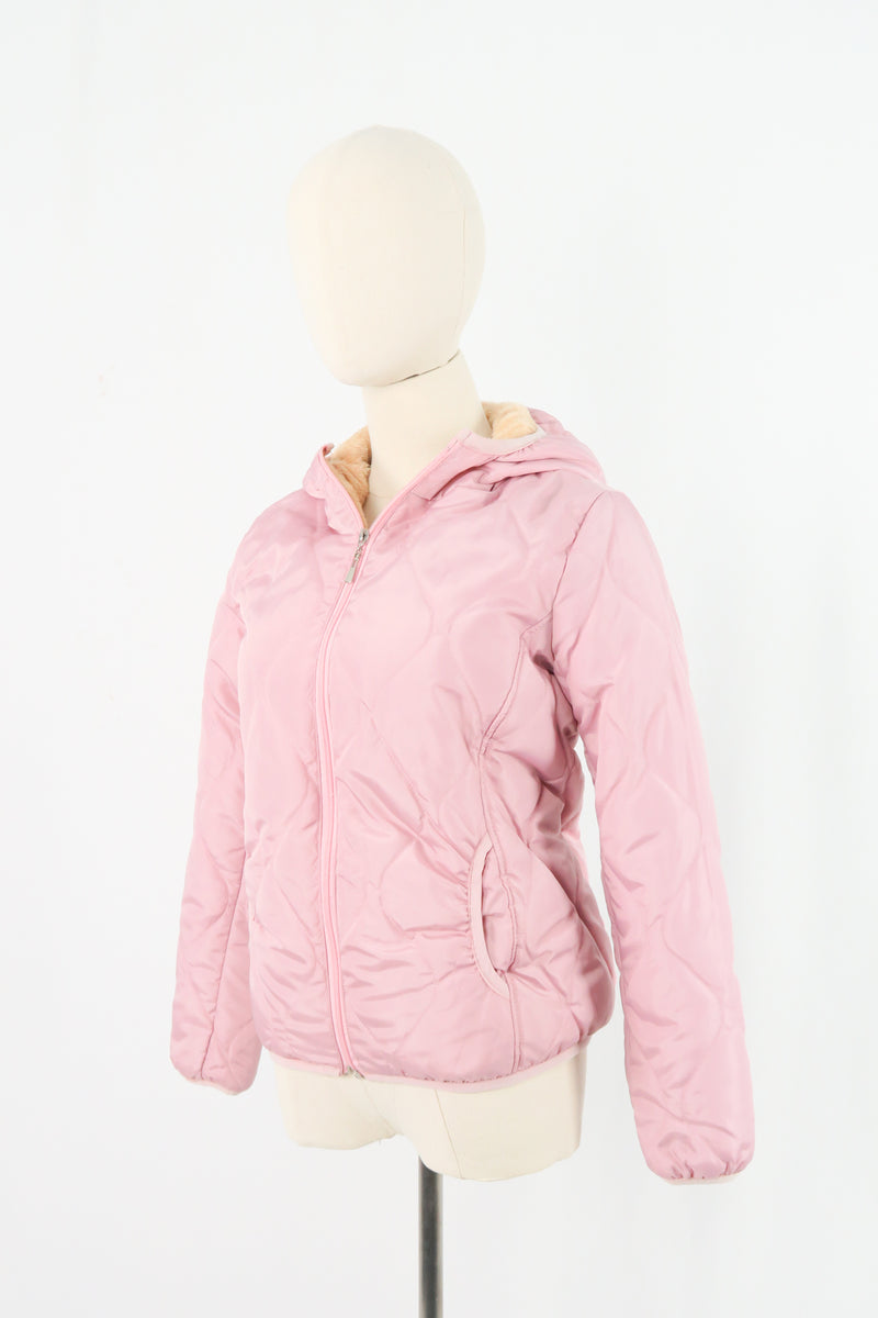 เสื้อแจ็คเก็ตดาวน์กันหนาว - Slim Fit Hooded Down Jacket
