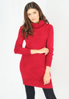 เสื้อไหมพรมคอเต่าทรงยาว No.8742- Basic Slim Turtleneck Long Sweater