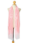 ผ้าพันคอซิลค์ - Reindeer Tassel Silk Shawl Scarf