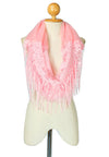 ผ้าพันคอซิลค์ - Reindeer Tassel Silk Shawl Scarf