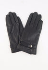 ถุงมือหนังกันหนาว - Genuine Leather Driving Gloves