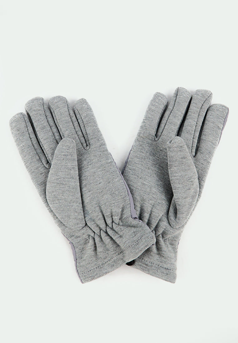 ถุงมือกันหนาว ผ้าดาวน์บุขน กันหิมะ สำหรับเด็ก  - Soft Thick Warmer Insulated Gloves for Kids