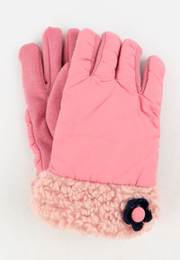 ถุงมือกันหนาว ผ้าดาวน์บุขน กันหิมะ สำหรับเด็ก - Soft Thick Warmer Insulated Gloves for Kids