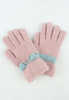ถุงมือไหมพรม สำหรับกันหนาว เนื้อวูลหนานุ่ม - Winter Soft Acrylic Wool Kid Gloves