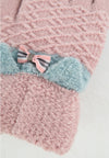 ถุงมือไหมพรม สำหรับกันหนาว เนื้อวูลหนานุ่ม - Winter Soft Acrylic Wool Kid Gloves