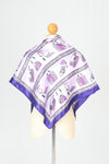 ผ้าพันคอซาตินแบบสี่เหลี่ยม - Satin Square Silk Scarf