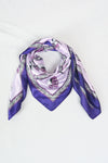 ผ้าพันคอซาตินแบบสี่เหลี่ยม - Satin Square Silk Scarf