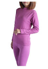 เสื้อแขนยาวลองจอนห์นฮีทเท็คกันหนาว (2 ชิ้น)  - 2 Pieces Turtleneck  Heattech Long Johns T-Shirt NO.L013-T
