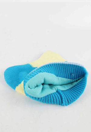 หมวกไหมพรม หมวกถักกันหนาว สำหรับเด็ก 1-2 ขวบ - Monkey Cat Ears Cap Wool Warm Beanies for Boy and Girl (1-2)Years)