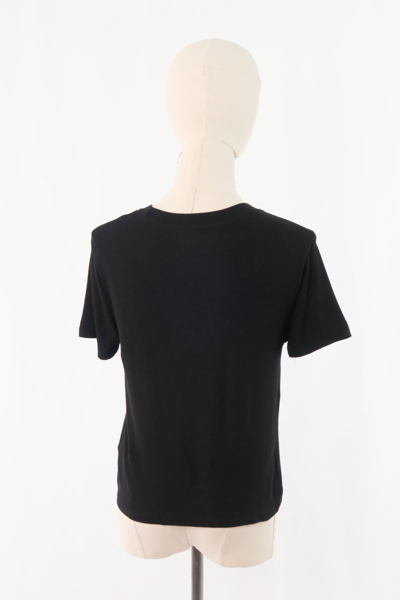 เสื้อยืดสีพื้นคอกลม - Basic T-Shirt No.21137