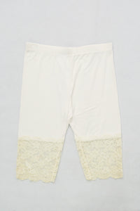 กางเกงซับในเเต่งชายกางเกงลูกไม้  - Fundamental Inner Shorts
