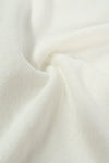 เสื้อยืดแฟชั่นสายไขว้ - Solid Cotton Cut Out T-Shirt Top