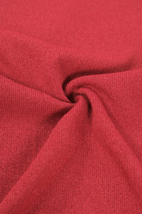 เสื้อยืดแฟชั่นสายไขว้ - Solid Cotton Cut Out T-Shirt Top