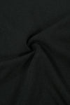 เสื้อยืดแฟชั่นสายไขว้ - Solid Cotton Cut Out T-Shirt Top