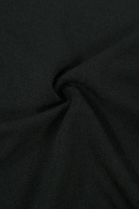 เสื้อยืดแฟชั่นสายไขว้ - Solid Cotton Cut Out T-Shirt Top