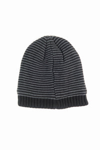 หมวกไหมพรมถักลายขวาง ด้านในบุสำหรับกันหนาว - Unisex Cable Knit Fleece Lining Knit Beanie Ski Hat