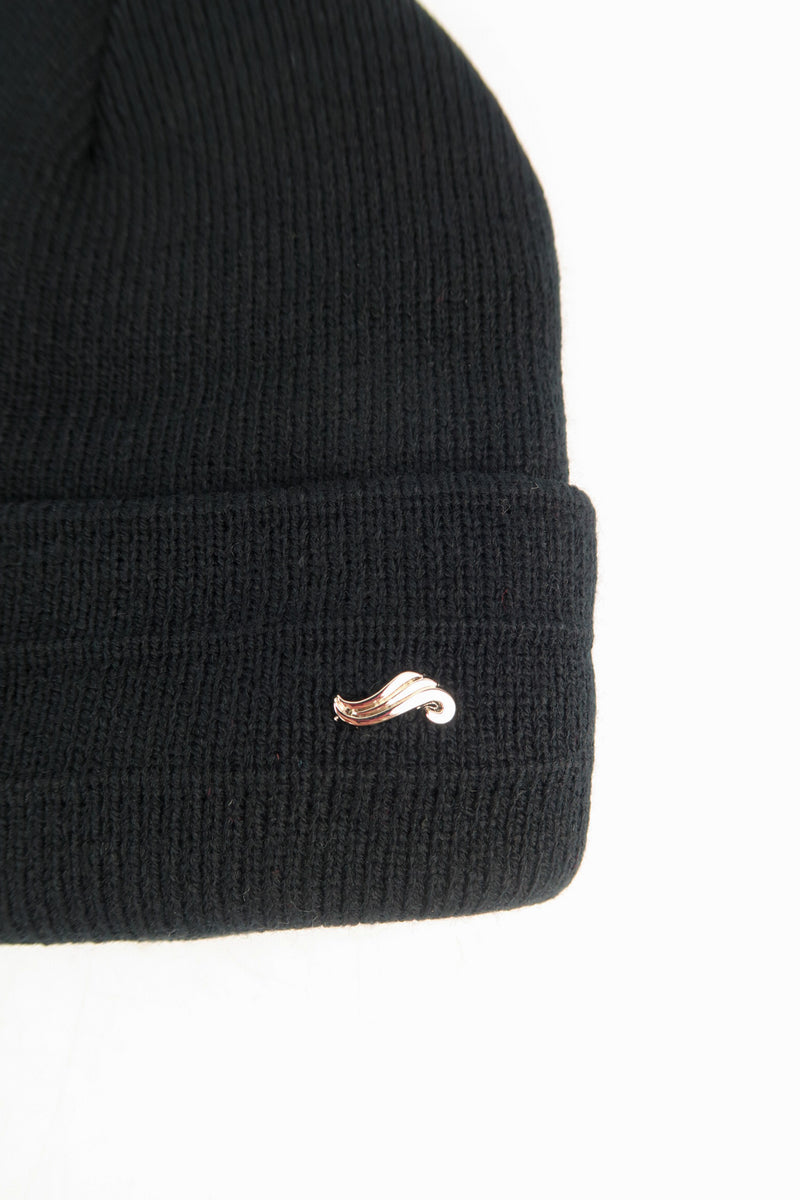 หมวกไหมพรมถัก พับขอบ สำหรับกันหนาว - Unisex Cable Knit Fleece Lining Knit Beanie Ski Hat