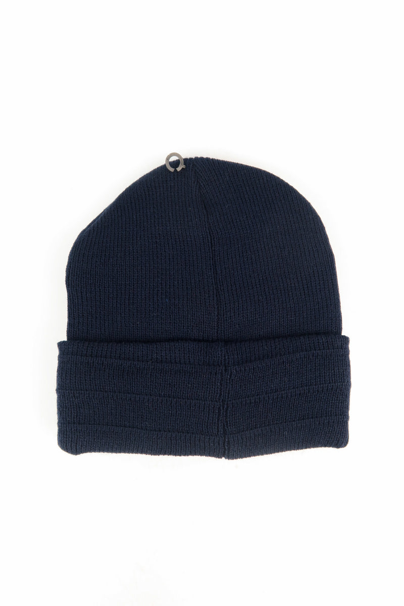 หมวกไหมพรมถัก พับขอบ สำหรับกันหนาว - Unisex Cable Knit Fleece Lining Knit Beanie Ski Hat