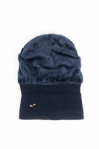 หมวกไหมพรมถัก พับขอบ สำหรับกันหนาว - Unisex Cable Knit Fleece Lining Knit Beanie Ski Hat