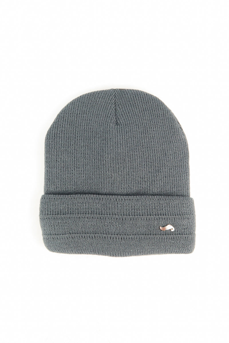 หมวกไหมพรมถัก พับขอบ สำหรับกันหนาว - Unisex Cable Knit Fleece Lining Knit Beanie Ski Hat