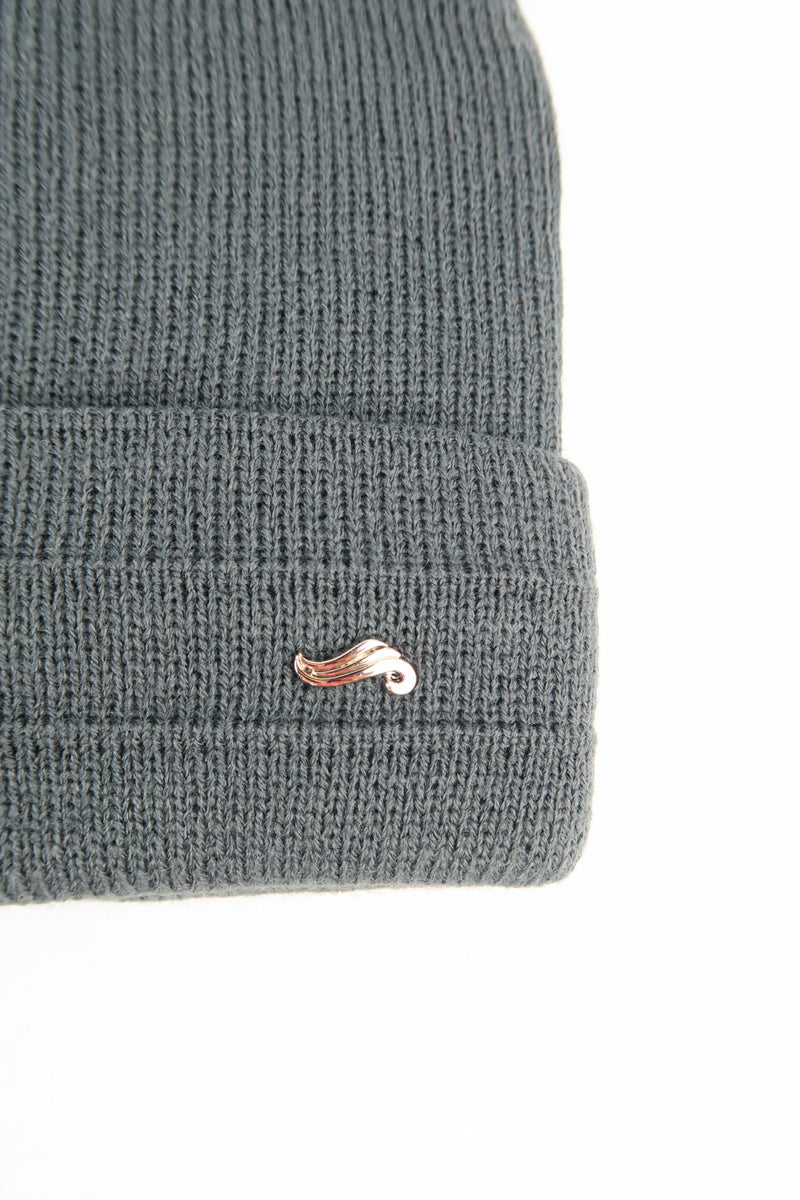 หมวกไหมพรมถัก พับขอบ สำหรับกันหนาว - Unisex Cable Knit Fleece Lining Knit Beanie Ski Hat