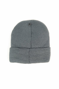 หมวกไหมพรมถัก พับขอบ สำหรับกันหนาว - Unisex Cable Knit Fleece Lining Knit Beanie Ski Hat