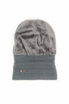 หมวกไหมพรมถัก พับขอบ สำหรับกันหนาว - Unisex Cable Knit Fleece Lining Knit Beanie Ski Hat