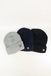 หมวกไหมพรมถัก พับขอบ สำหรับกันหนาว No.91-190 - Unisex Cable Knit Fleece Lining Knit Beanie Ski Hat
