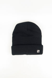 หมวกไหมพรมถัก พับขอบ สำหรับกันหนาว No.91-190 - Unisex Cable Knit Fleece Lining Knit Beanie Ski Hat