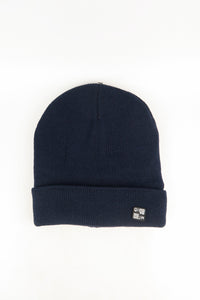 หมวกไหมพรมถัก พับขอบ สำหรับกันหนาว No.91-190 - Unisex Cable Knit Fleece Lining Knit Beanie Ski Hat