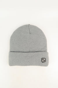 หมวกไหมพรมถัก พับขอบ สำหรับกันหนาว No.91-190 - Unisex Cable Knit Fleece Lining Knit Beanie Ski Hat