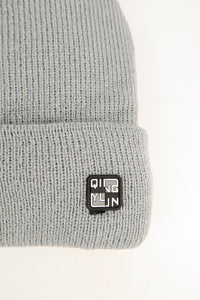 หมวกไหมพรมถัก พับขอบ สำหรับกันหนาว No.91-190 - Unisex Cable Knit Fleece Lining Knit Beanie Ski Hat