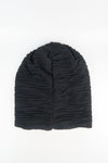 หมวกผ้าคอตตอน แต่งริ้ว ด้านในบุสำหรับกันหนาว - Stylish Unisex Knitted Beanie Hat