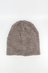 หมวกผ้าคอตตอน แต่งริ้ว ด้านในบุสำหรับกันหนาว - Stylish Unisex Knitted Beanie Hat