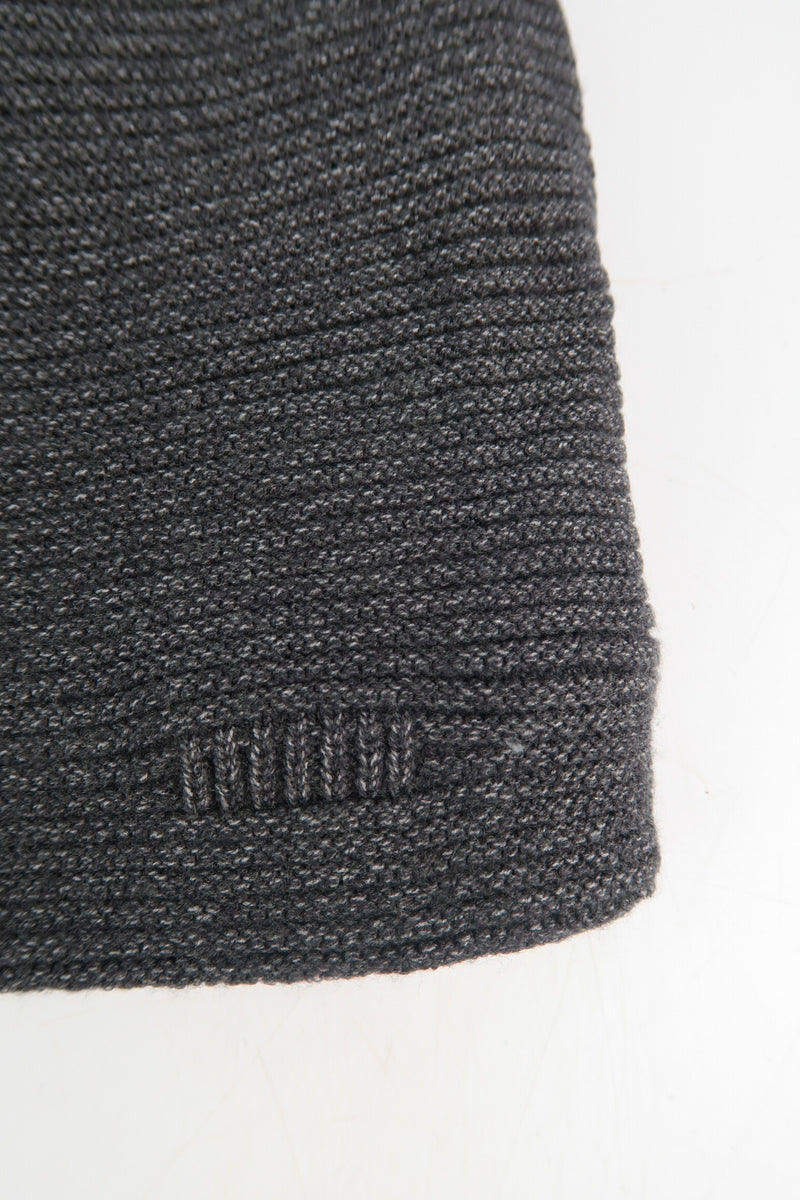 หมวกไหมพรมถักลาย สำหรับกันหนาว - Unisex Cable Knit Fleece Lining Knit Beanie Ski Hat