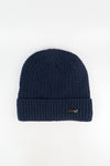 หมวกไหมพรมถักลาย พับขอบ สำหรับกันหนาว - Unisex Cable Knit Fleece Lining Knit Beanie Ski Hat