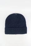หมวกไหมพรมถักลาย พับขอบ สำหรับกันหนาว - Unisex Cable Knit Fleece Lining Knit Beanie Ski Hat
